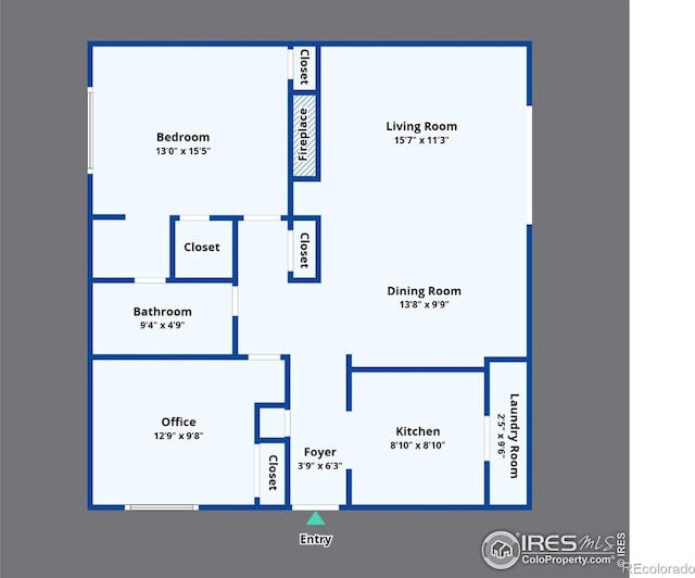 3255 34th St Unit 42, Boulder, CO 80301 - floor plan / room layout