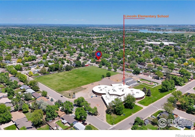 3416 Logan Ave, Loveland, CO 80538 - aerial perspective of suburban area