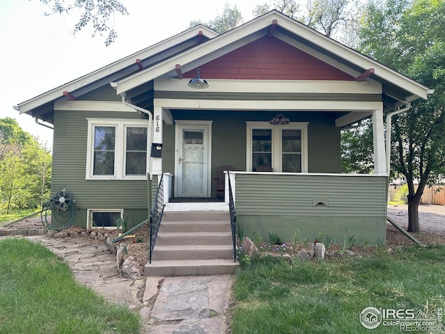 515 Cowan St, Fort Collins, CO 80524 - view of front of property with covered porch