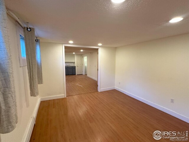 515 Cowan St, Fort Collins, CO 80524 - unfurnished room featuring light wood finished floors, baseboards, and recessed lighting