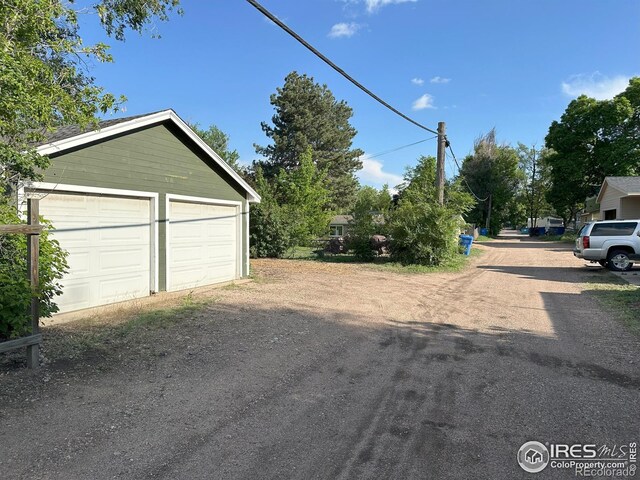 515 Cowan St, Fort Collins, CO 80524 - view of detached garage