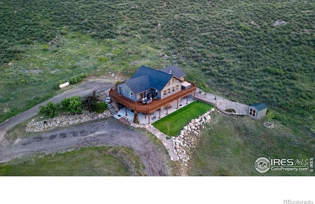 4721 Arthur Mae Ln, Laporte, CO 80535 - view from above of property