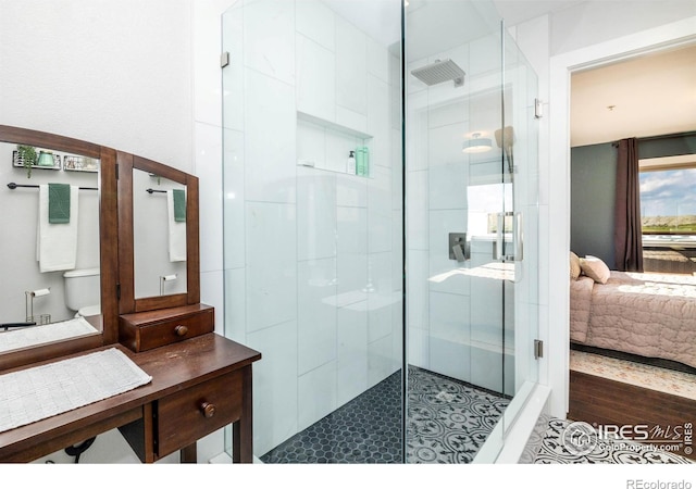 4721 Arthur Mae Ln, Laporte, CO 80535 - ensuite bathroom with a stall shower and toilet