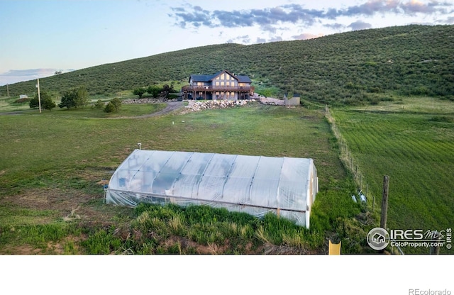 4721 Arthur Mae Ln, Laporte, CO 80535 - overview of rural landscape featuring a mountainous background