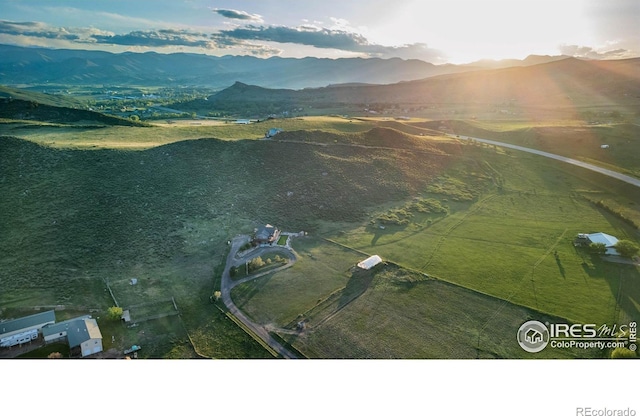 4721 Arthur Mae Ln, Laporte, CO 80535 - aerial view of mountains