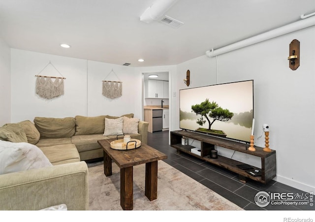 701 Mathews St, Fort Collins, CO 80524 - living room featuring recessed lighting