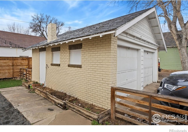 701 Mathews St, Fort Collins, CO 80524 - view of detached garage