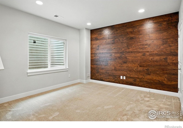 518 Hoyt Ln, Lafayette, CO 80026 - carpeted empty room featuring recessed lighting and baseboards