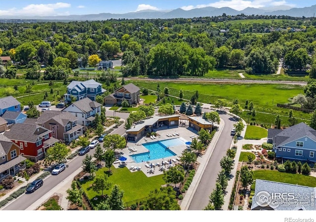 518 Hoyt Ln, Lafayette, CO 80026 - aerial view of mountains