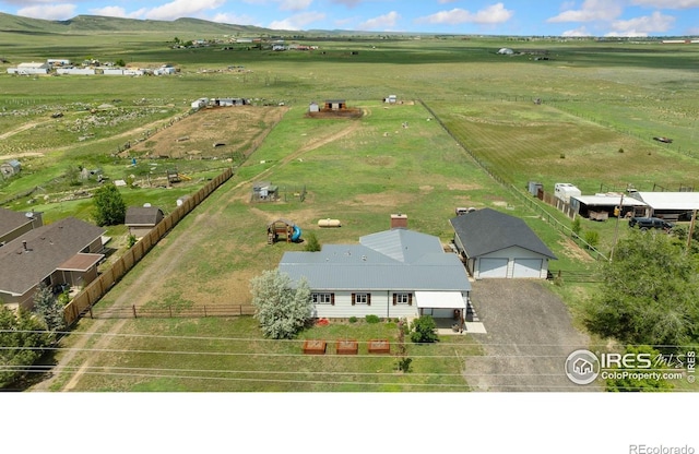 2836 W County Road 60e, Fort Collins, CO 80524 - aerial view of sparsely populated area with a pastoral area