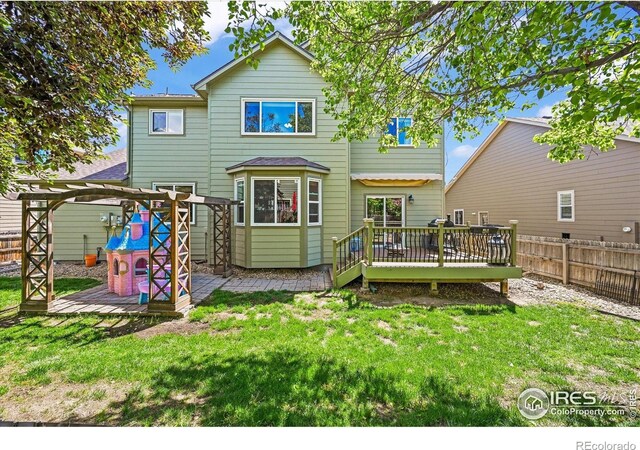 13445 Kearney St, Thornton, CO 80602 - back of house featuring a deck