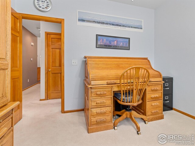 1536 Goshawk Dr, Longmont, CO 80504 - carpeted office featuring baseboards