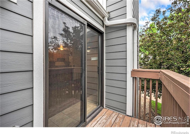 225 E 8th Ave Unit C-19, Longmont, CO 80504 - property entrance featuring a balcony