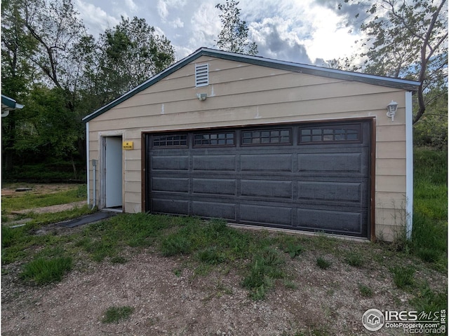 4809 Foothills Dr, Fort Collins, CO 80526 - view of detached garage
