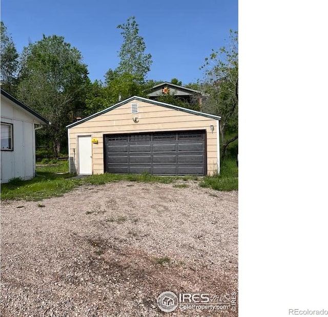 4809 Foothills Dr, Fort Collins, CO 80526 - view of detached garage