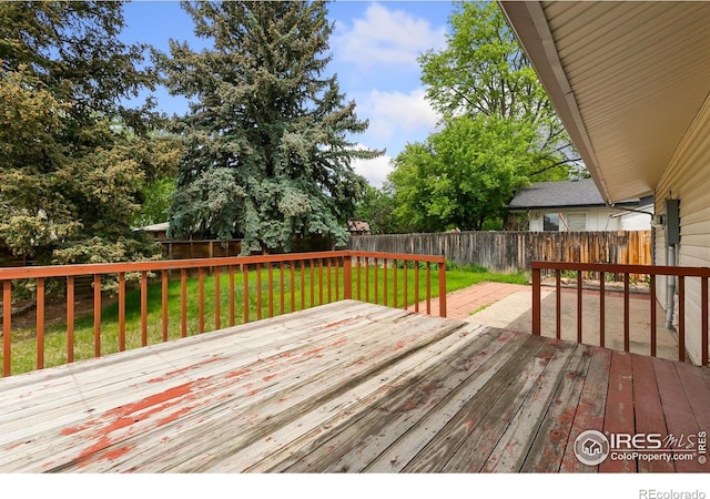 1409 Welch St, Fort Collins, CO 80524 - view of deck