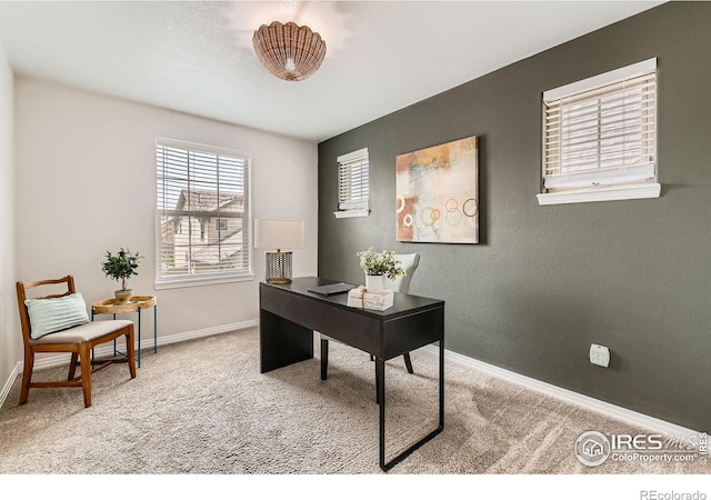 634 Homestead St, Lafayette, CO 80026 - carpeted office space featuring baseboards