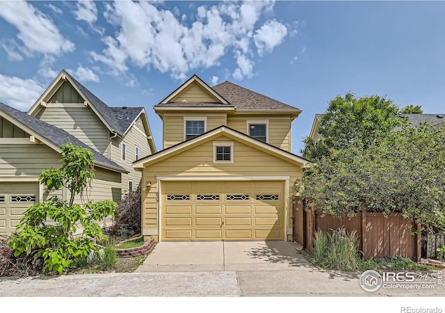 634 Homestead St, Lafayette, CO 80026 - traditional home with concrete driveway and a garage