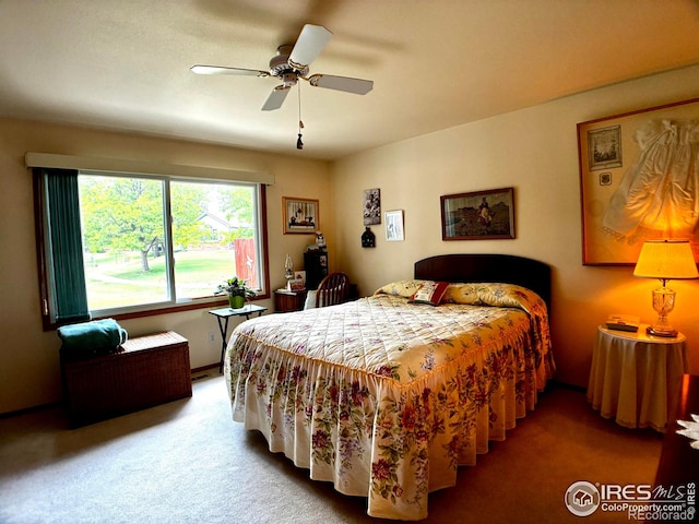 1515 Tulip Ct, Longmont, CO 80501 - bedroom with carpet and a ceiling fan