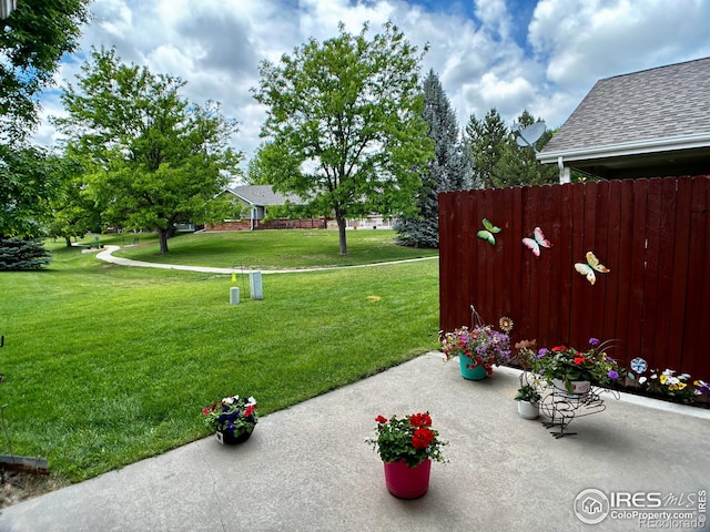 1515 Tulip Ct, Longmont, CO 80501 - view of yard featuring a patio
