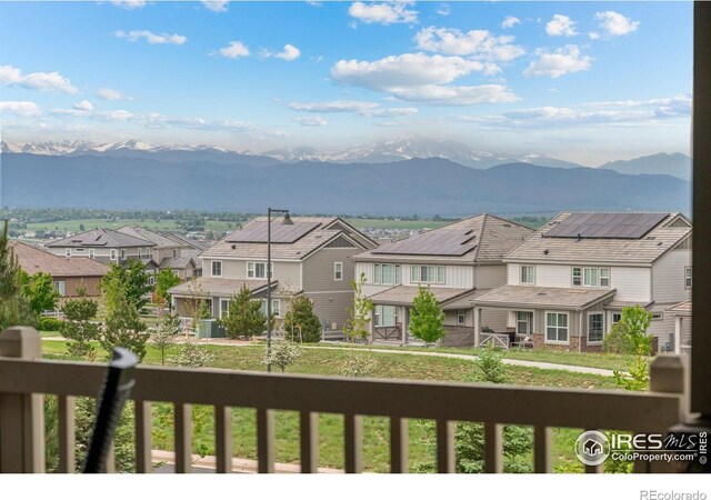3075 Blue Mountain Dr, Broomfield, CO 80023 - mountain view featuring nearby suburban area