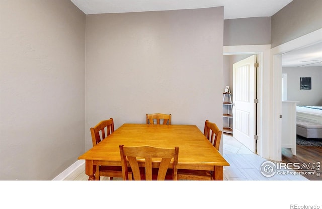 904 N Jefferson Ave, Loveland, CO 80537 - dining room with baseboards
