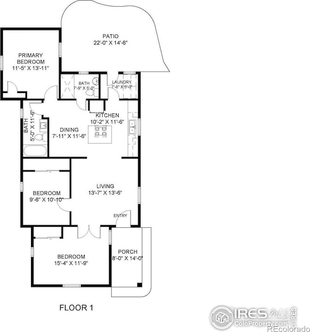 904 N Jefferson Ave, Loveland, CO 80537 - home floor plan