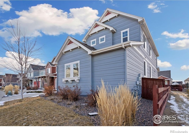 1958 Autumn Moon Dr, Windsor, CO 80550 - view of side of home