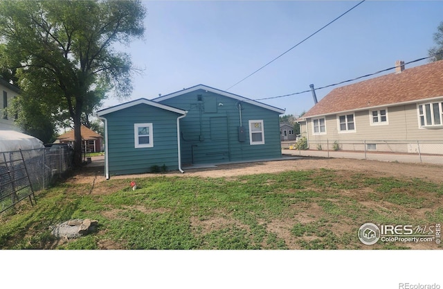222 Platte St, Sterling, CO 80751 - view of rear view of house