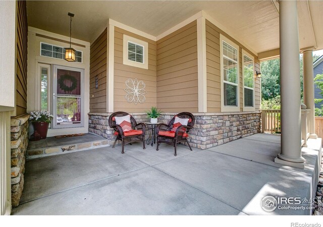 6208 Treestead Ct, Fort Collins, CO 80528 - view of porch