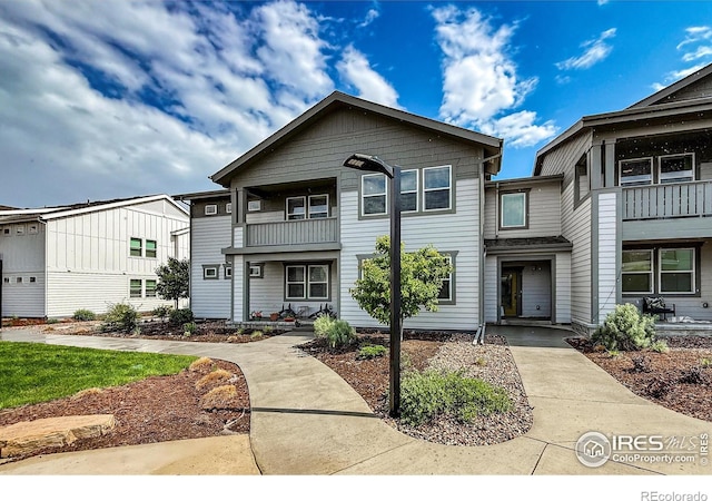 539 Vicot Way Unit C, Fort Collins, CO 80524 - view of property featuring a balcony