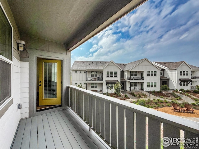 539 Vicot Way Unit C, Fort Collins, CO 80524 - balcony featuring a residential view