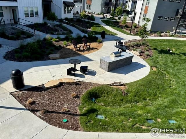 539 Vicot Way Unit C, Fort Collins, CO 80524 - surrounding community featuring a yard