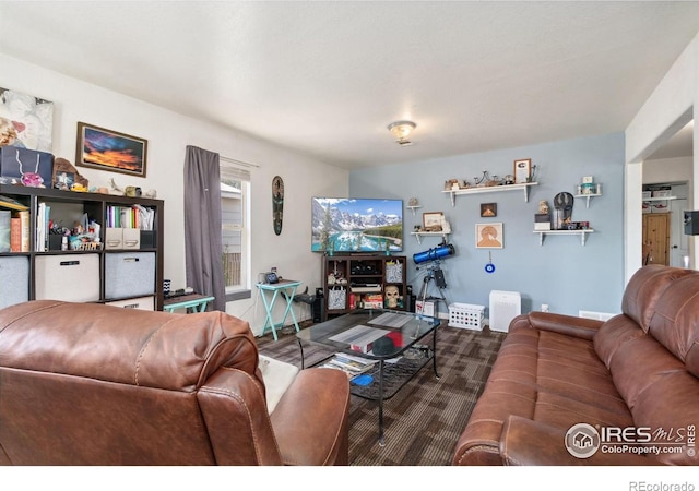 6743 King St, Denver, CO 80221 - living area with carpet flooring