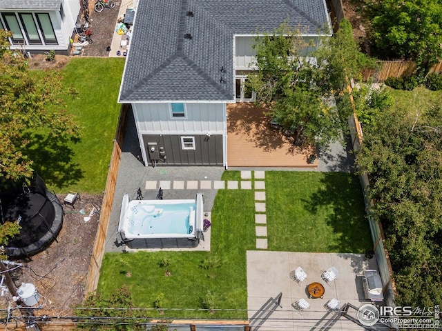 404 W Cleveland St, Lafayette, CO 80026 - view of subject property with a pool area
