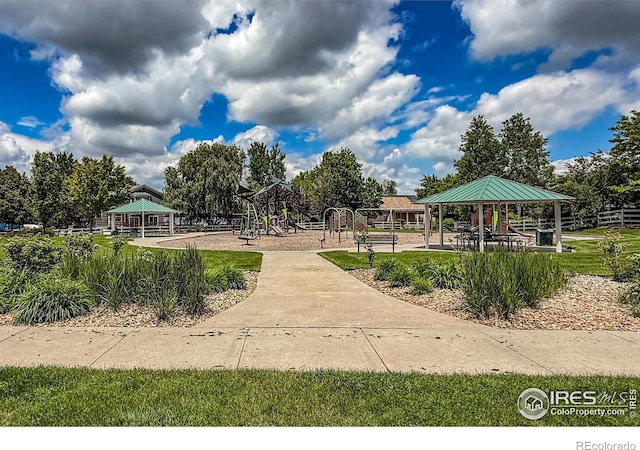 678 Mcclure Ct, Erie, CO 80516 - view of property's community featuring a gazebo