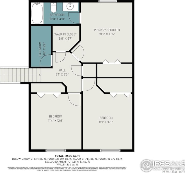 3328 Wild W Ln, Wellington, CO 80549 - view of floor plan / room layout