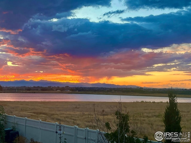 5869 Vinca Ave, Longmont, CO 80504 - water view with mountains