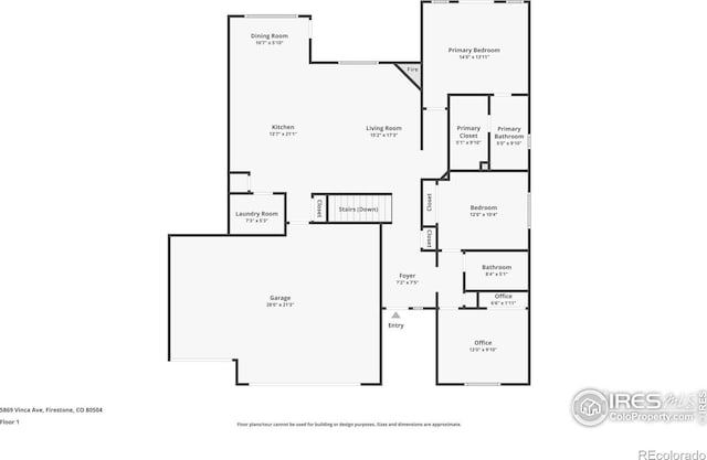 5869 Vinca Ave, Longmont, CO 80504 - property floor plan