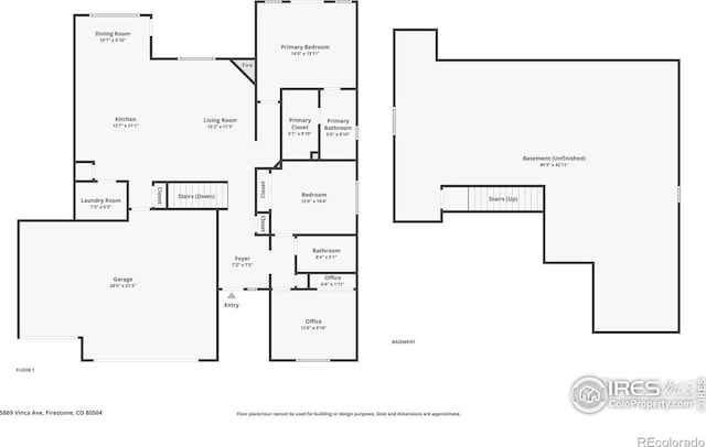 5869 Vinca Ave, Longmont, CO 80504 - home floor plan