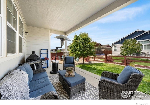 2150 Crop Row Dr, Windsor, CO 80550 - view of patio