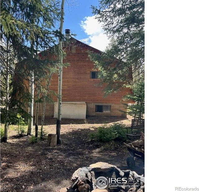 100 Santee Ct, Red Feather Lakes, CO 80545 - view of home's exterior