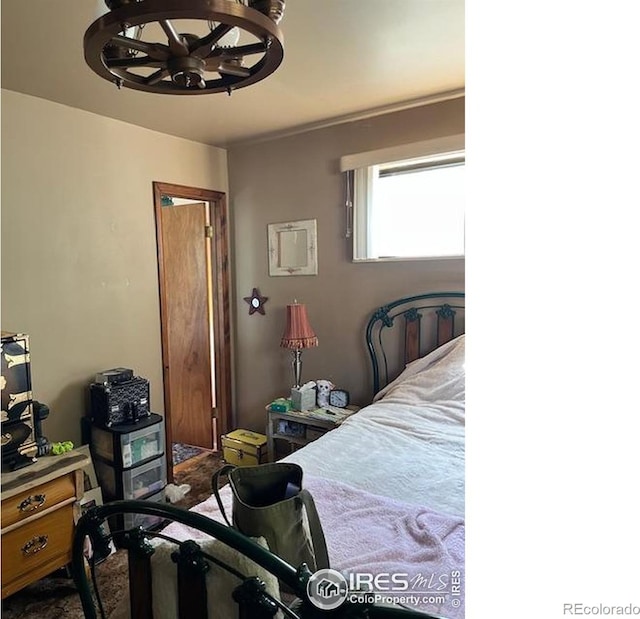 100 Santee Ct, Red Feather Lakes, CO 80545 - view of carpeted bedroom
