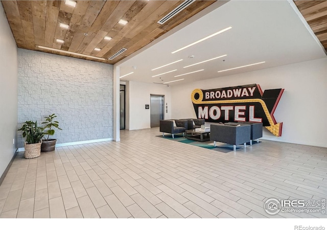 1616 S Broadway Unit 304, Denver, CO 80210 - common area featuring wood ceiling