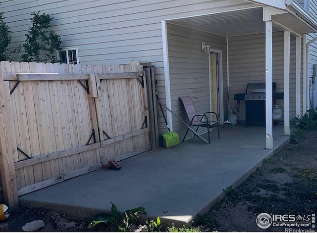 309 Ash Ct, Evans, CO 80620 - view of patio with area for grilling