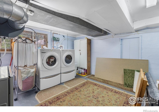 1031 W US Highway 34, Loveland, CO 80537 - laundry area with washer and dryer