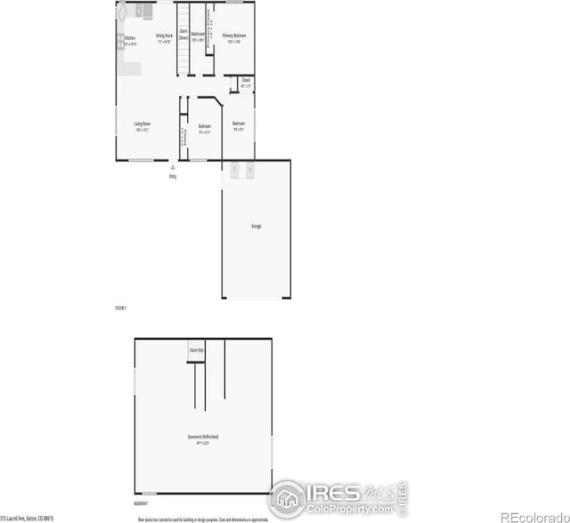 315 Laurel Ave, Eaton, CO 80615 - property floor plan