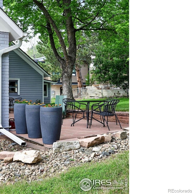 3561 4th St, Boulder, CO 80304 - deck featuring outdoor dining area