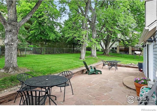 3561 4th St, Boulder, CO 80304 - view of patio featuring outdoor dining area