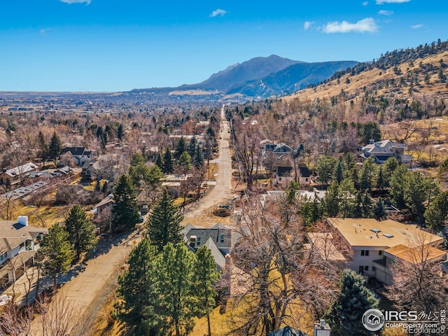 3561 4th St, Boulder, CO 80304 - view of property location featuring a mountainous background and nearby suburban area